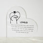 Lovelo Heart Shaped Plaque