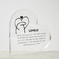 Lovelo Heart Shaped Plaque